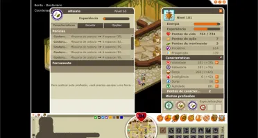 VENDO CONTA SERVIDOR NABUR COM SCROLLS E CHARS LVL 100