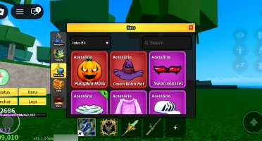 Conta Blox Fruits Lvl 2686 - Dragon E Kitsune Perm + Notific