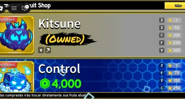 Conta Blox Fruits Lvl 2686 - Dragon E Kitsune Perm + Notific