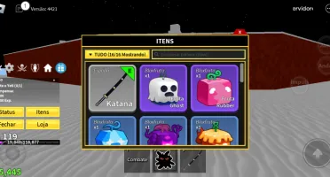 Conta de blox fruits e outros jogos