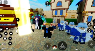 Conta de blox fruits e outros jogos