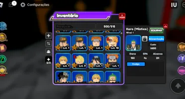 Conta de blox fruits e outros jogos