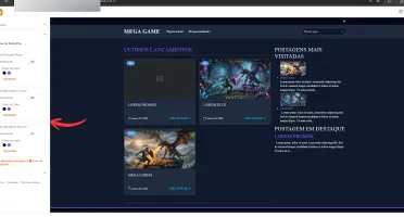 Mega Game PlayerOne/ Template Blogger