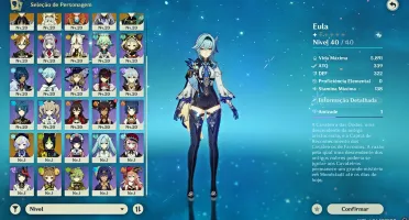 Genshin Impact AR 22 / 6 chars 5* / 2 Arcontes