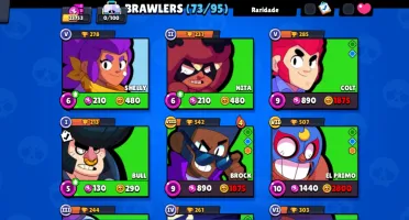 Conta de brawl stars no precinho!