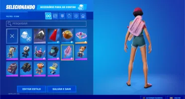 Conta Fortnite Temporada 7 Completa