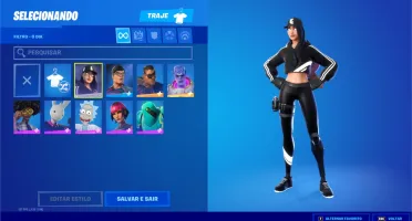 Conta Fortnite Temporada 7 Completa
