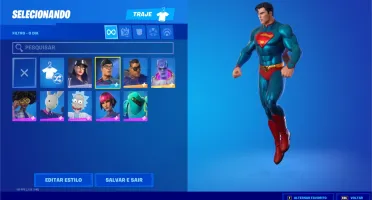 Conta Fortnite Temporada 7 Completa