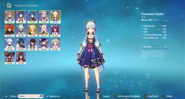Ayaka + Diluc + Keqing C1 + 9000 Gemas