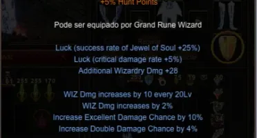 Conta MegaMU à Venda Grand Rune Master FULL