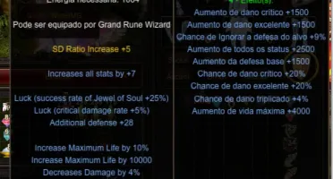 Conta MegaMU à Venda Grand Rune Master FULL