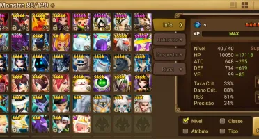 Conta Sw Global com 19Nat 5 e 38 6*