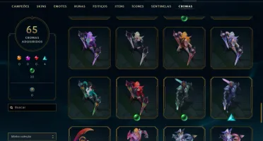 Conta League Of Legends 452 Skins