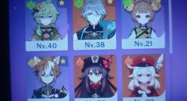 Conta Genshin EU com vários T5