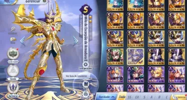 SAINT SEIYA AWAKENING - COM GEMAS AVANÇADAS E LIVROS