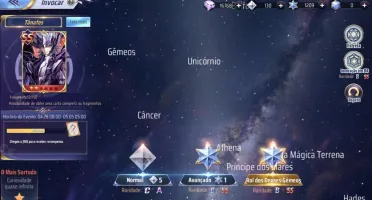 SAINT SEIYA AWAKENING - COM GEMAS AVANÇADAS E LIVROS