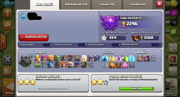 CONTA CLASH OF CLANS CV9 FULL
