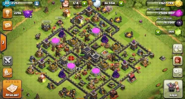 CONTA CLASH OF CLANS CV9 FULL