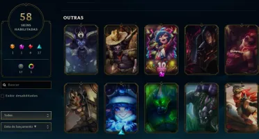 Conta LOL Gold 2 109 campeões/58 skins. "pulse Ez"