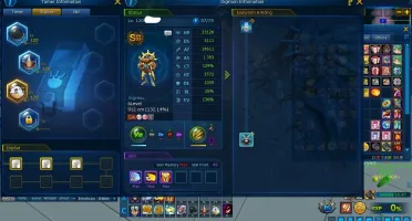 Conta Digimon Masters Online