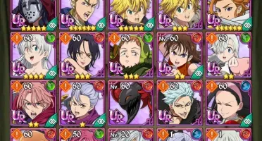 CONTA NANATSU NO TAIZAI 7DS GRAND CROSS GLOBAL