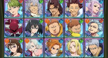 CONTA NANATSU NO TAIZAI 7DS GRAND CROSS GLOBAL