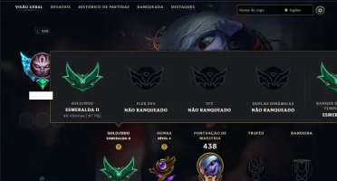 Esmeralda 2 com 120 Champs e 63 Skins ( ADC / SUP )