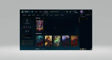 CONTA DE LOL COM TODOS CAMPÕES!