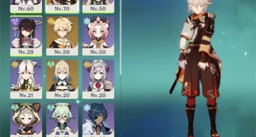 Ar36 Kazuha + juramento / jean / banner garantido