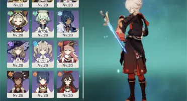 Ar36 Kazuha + juramento / jean / banner garantido