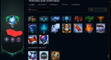 Conta LoL + TFT 10 anos