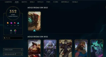 Conta LoL + TFT 10 anos