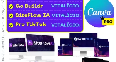 [Promoção] Canva Pro + Go Buildr + SiteFlow IA + Pro TikTok