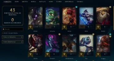 CONTA DE LEAGUE OF LEGENDS