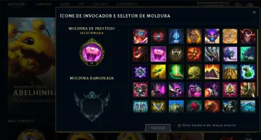 CONTA DE LEAGUE OF LEGENDS