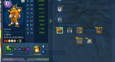Conta LADMO Server Omegamon - Apollomon