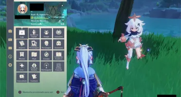 CONTA GENSHIN IMPACT - AYAKA + XIAO + HUTAO + KLEE - AR 55