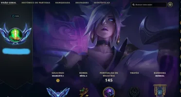 CONTA DIAMANTE 1 LOL 3170 DE RP