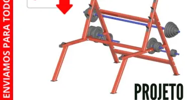 Projeto Plano De Rack De Agachamento