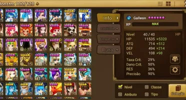 Conta Global Mid Game 11nat5* e um nat5*LD
