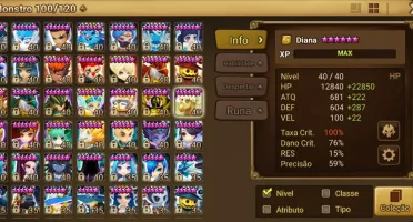 Conta Global Mid Game 11nat5* e um nat5*LD