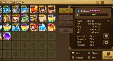 Conta Global Mid Game 11nat5* e um nat5*LD