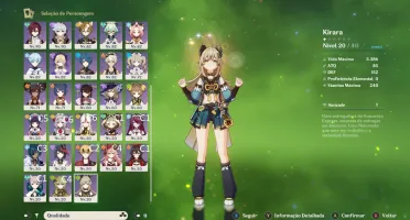 Genshin Impact AR60 Neuvillette Kazuha Zhongli Xiao Yae Miko