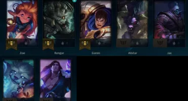 Conta LOL plat com mmr bom, com 52 champs e 16 skins BARATO