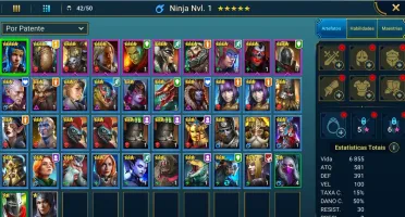 CONTA RAID SHADOW LEGENDS LVL 6 7K ENERGIA