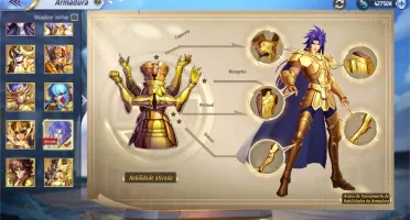 Conta Saint Seiya