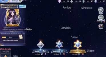 Conta Saint Seiya