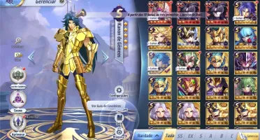 Conta Saint Seiya