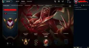 CONTA LEAGUE OF LEGENDS, OURO 3