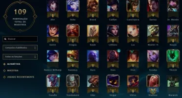 CONTA LEAGUE OF LEGENDS, OURO 3